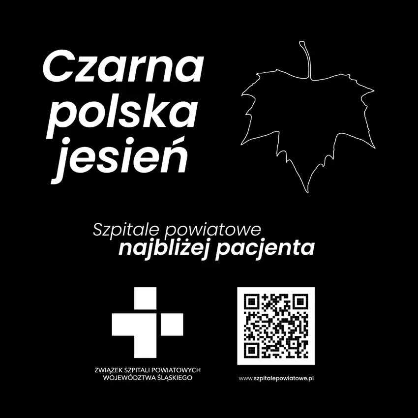 Czarna polska jesień. Szpitale proszą o podpisanie petycji / fot. UM Siemianowice Sl.