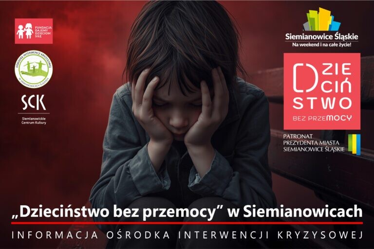 "Dzieciństwo bez Przemocy 2025" w Siemianowicach. OIK szkoli i świeci na czerwono