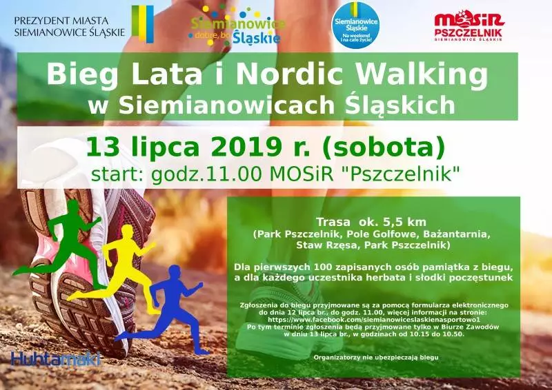 Przed nami Bieg Lata oraz Nordic Walking!
