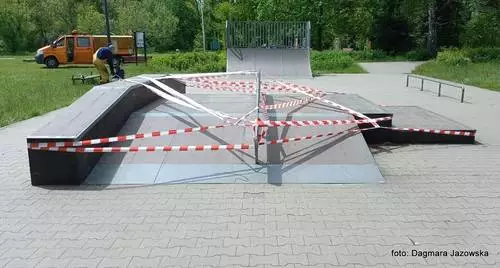 Siemianowice Śląskie: Skatepark przy ul. Rzecznej częściowo wyłączony z użytku