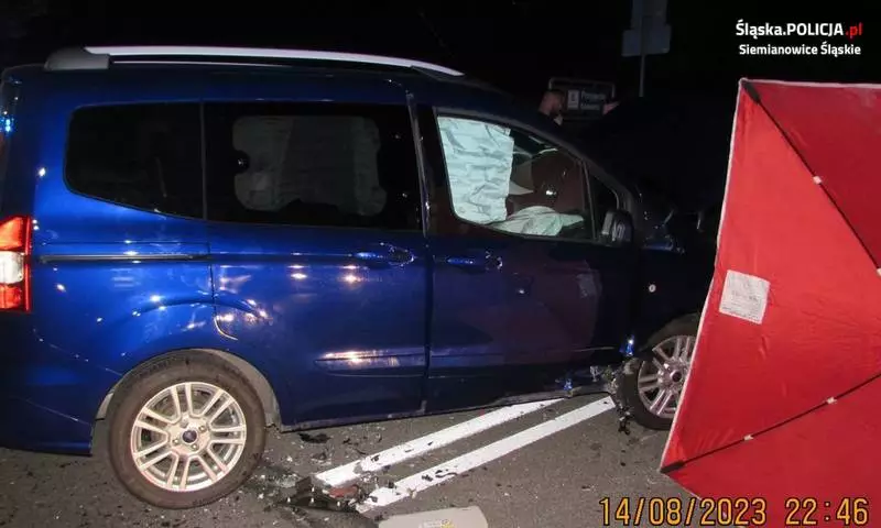 Tragiczna śmierć motocyklisty na ulicy Kapicy w Siemianowicach Śląskich