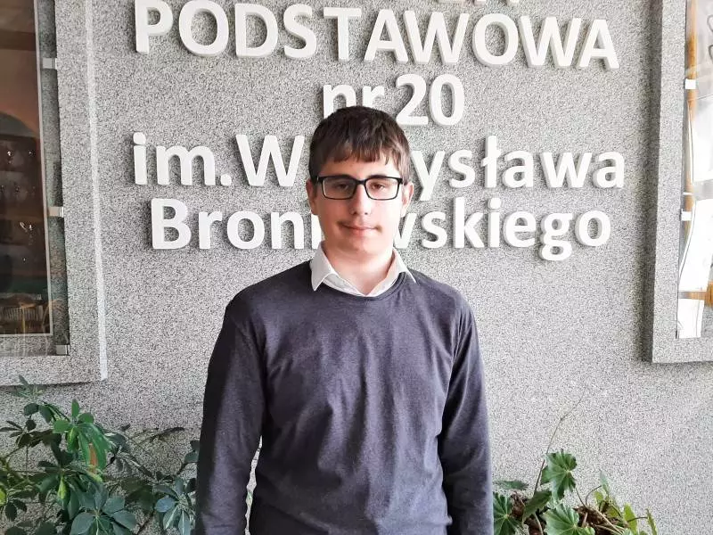 Uczeń SP20 finalistą Wojewódzkiego Konkursu Przedmiotowego z Matematyki / fot. UM Siemianowice Śl.