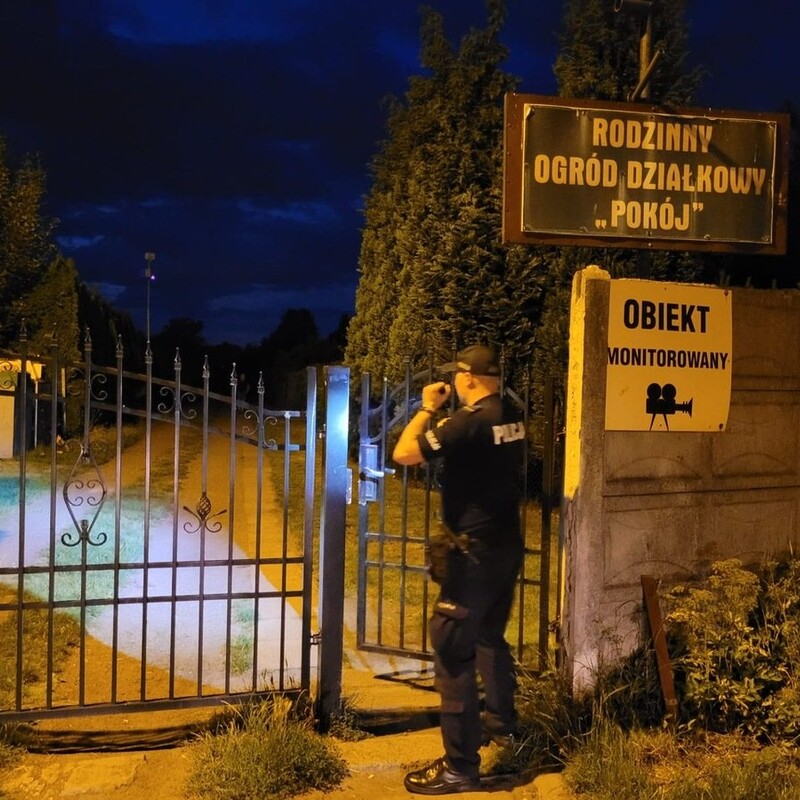 Zabezpiecz swoją działkę – policja ostrzega przed złodziejami